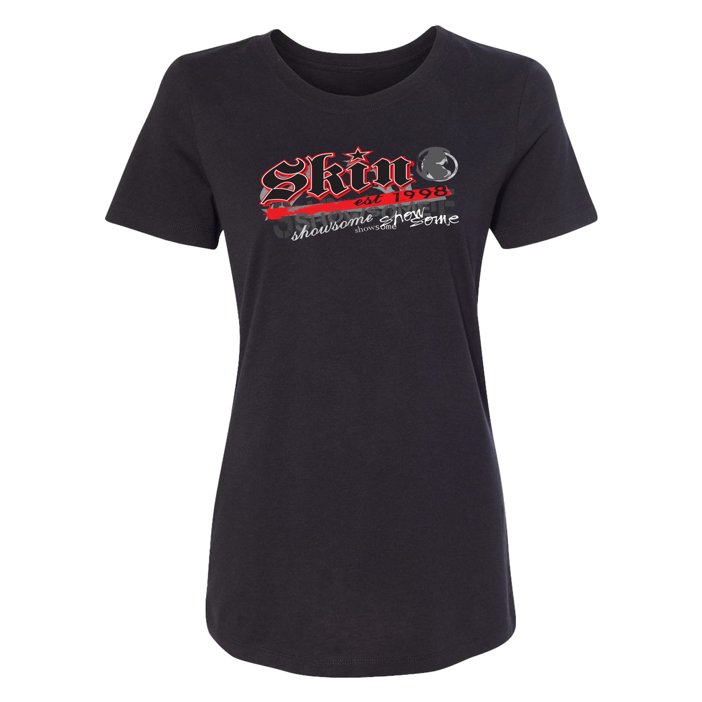 Womens Crew S/S Tee - Wham Bam (Black)