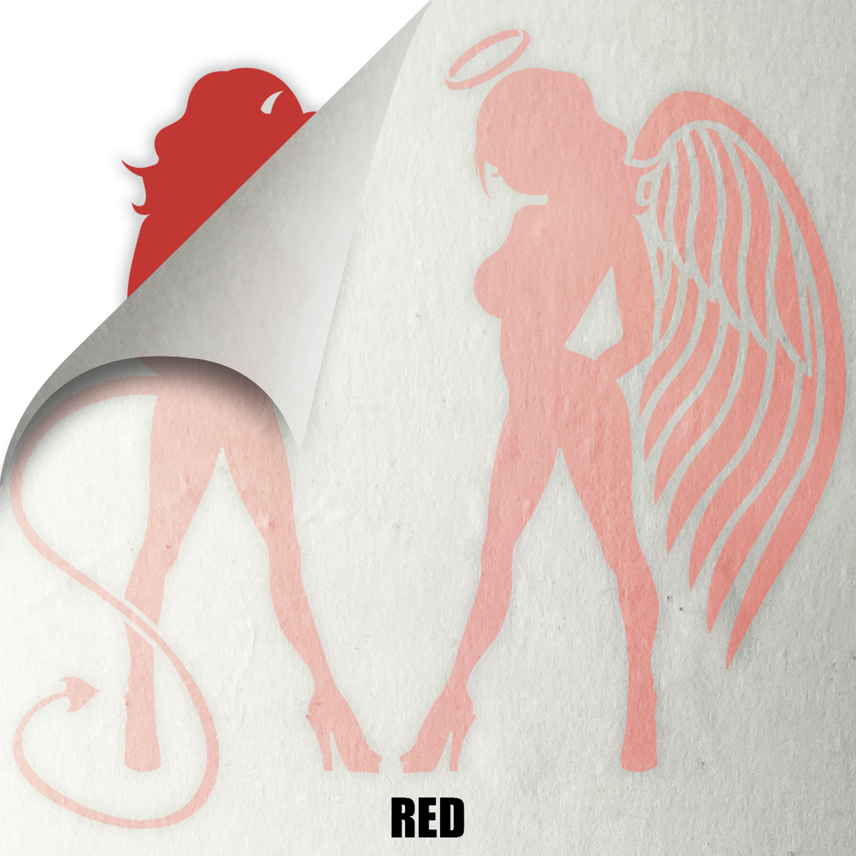 Die Cut Decals - CONFLICTED BABES
