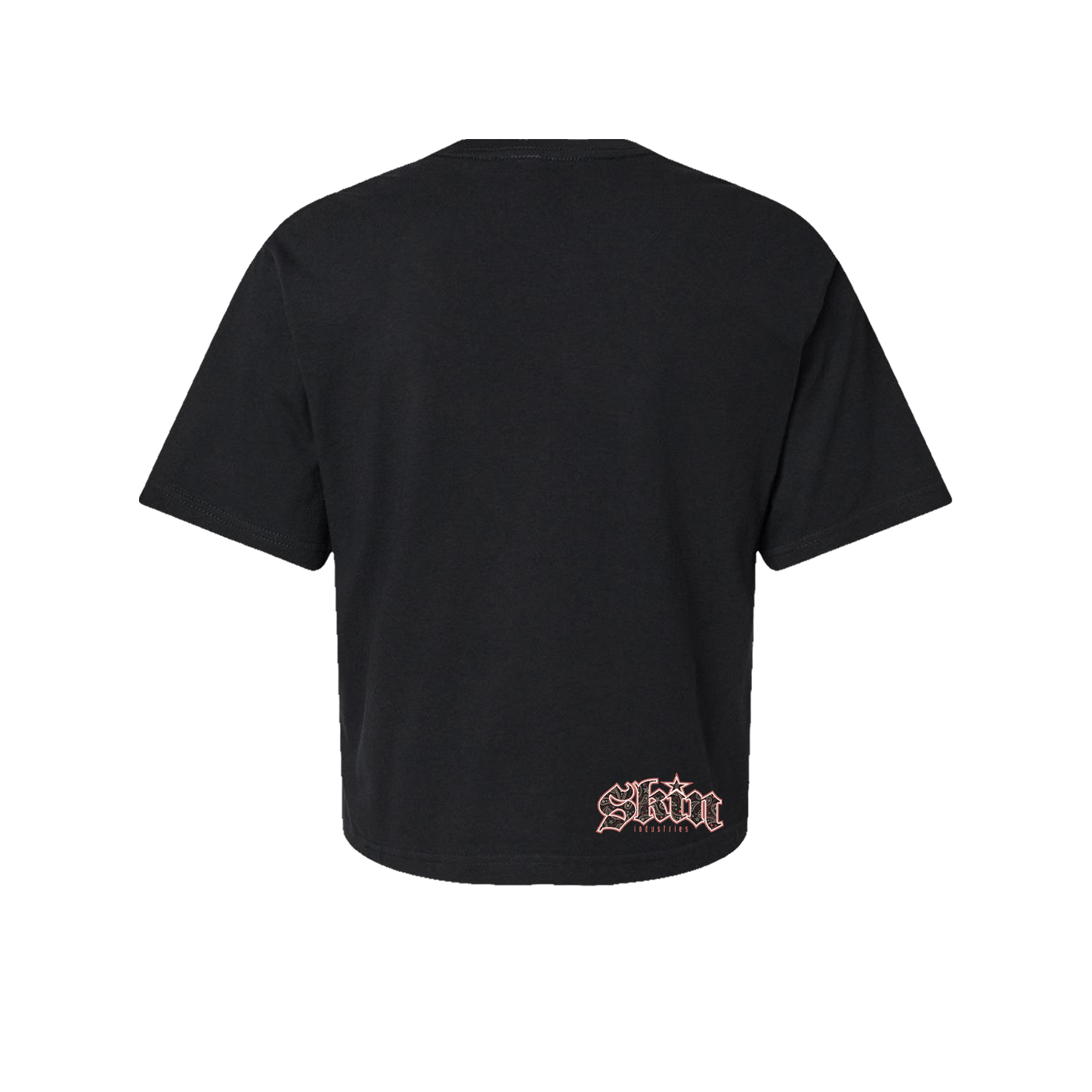 Womens Boxy Crop S/S Tee FILLER (Black)