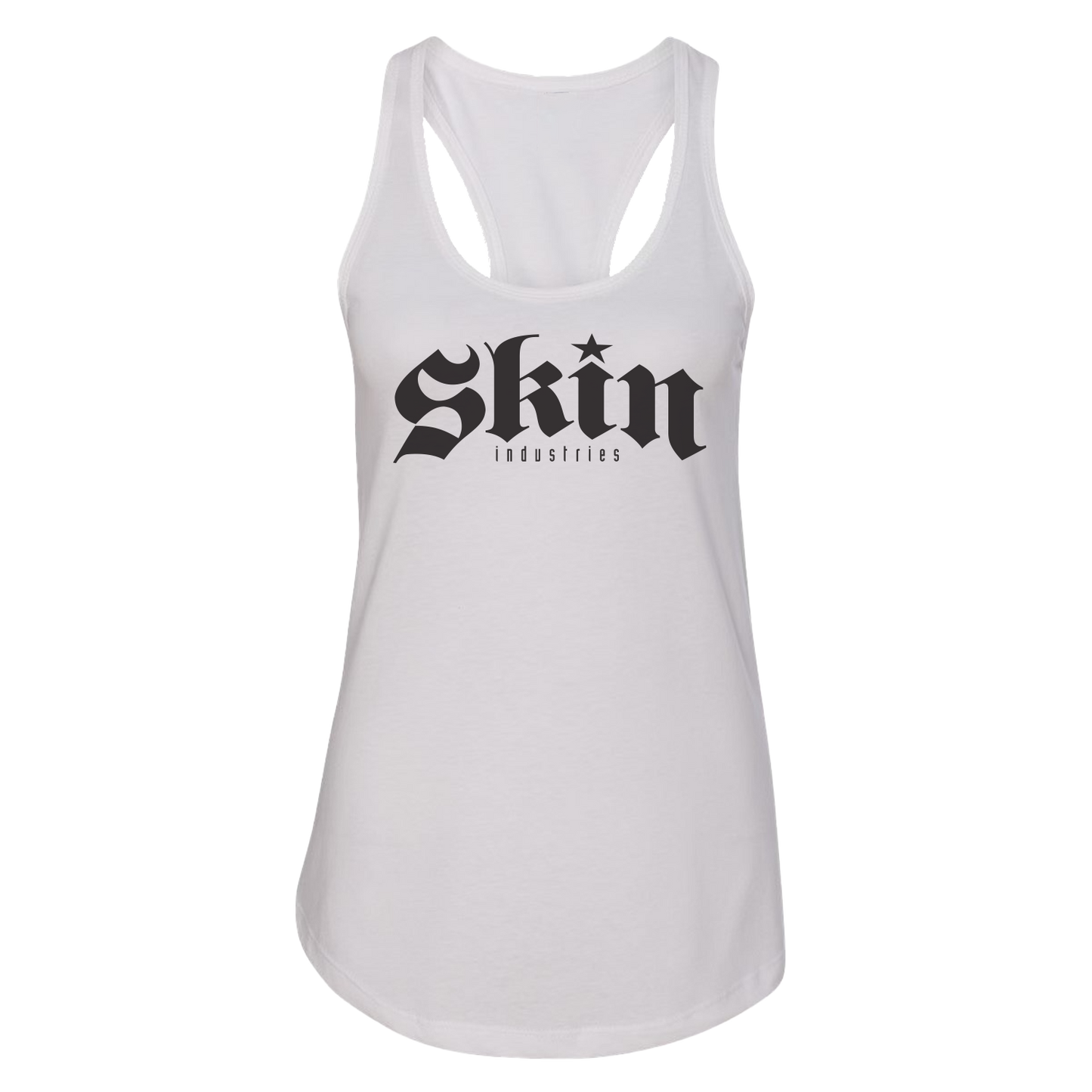Womens Racerback - FOUNDATION (White)