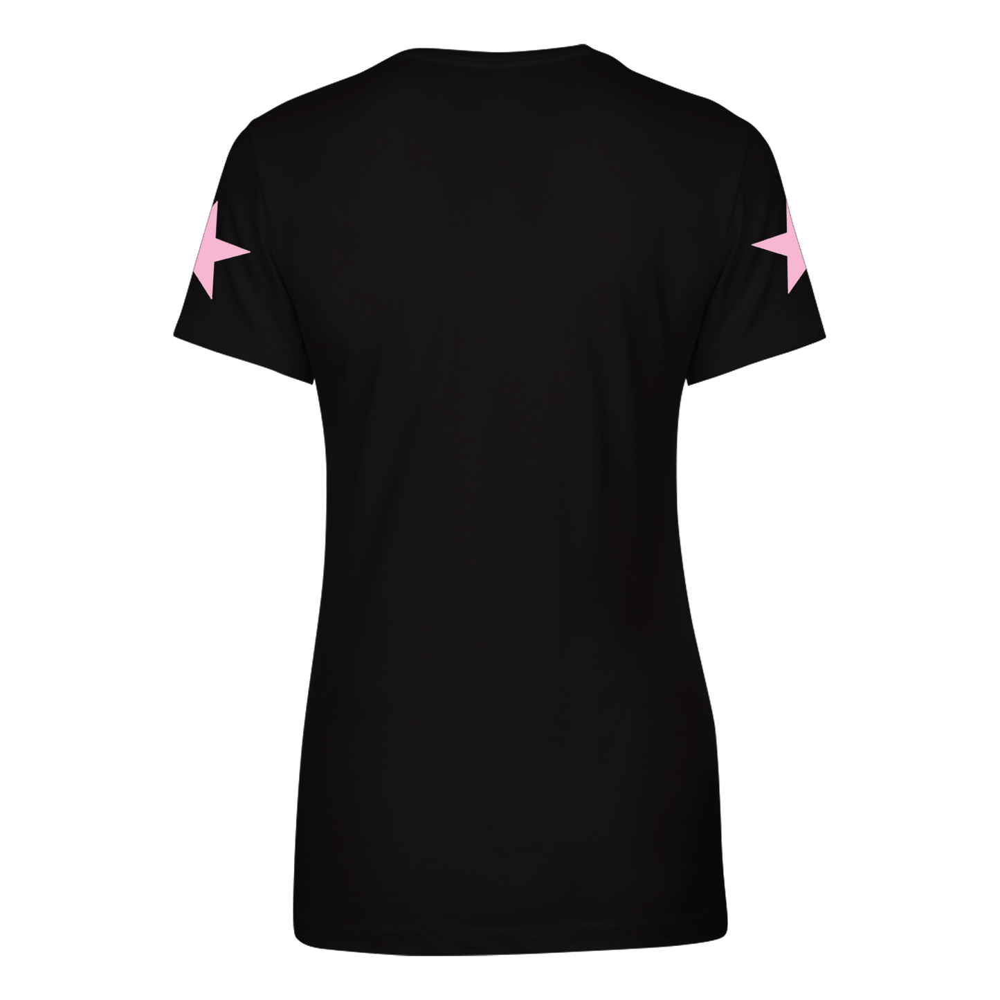 Womens Crew S/S Tee - FOUNDATION (Black w/Pink)