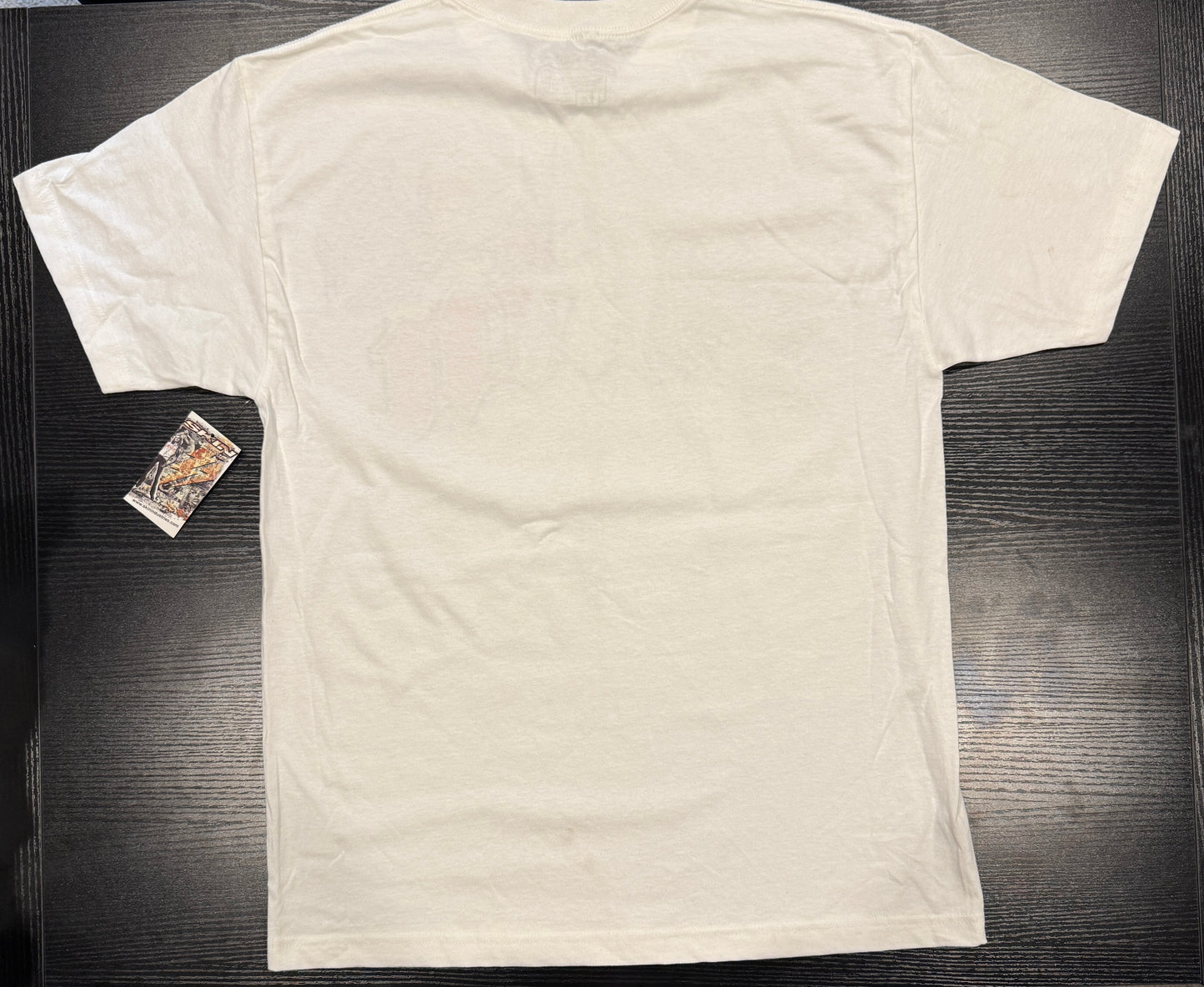 Mens Tee (S/S Crew)) - VIVA MEXICO WHT (Size L)