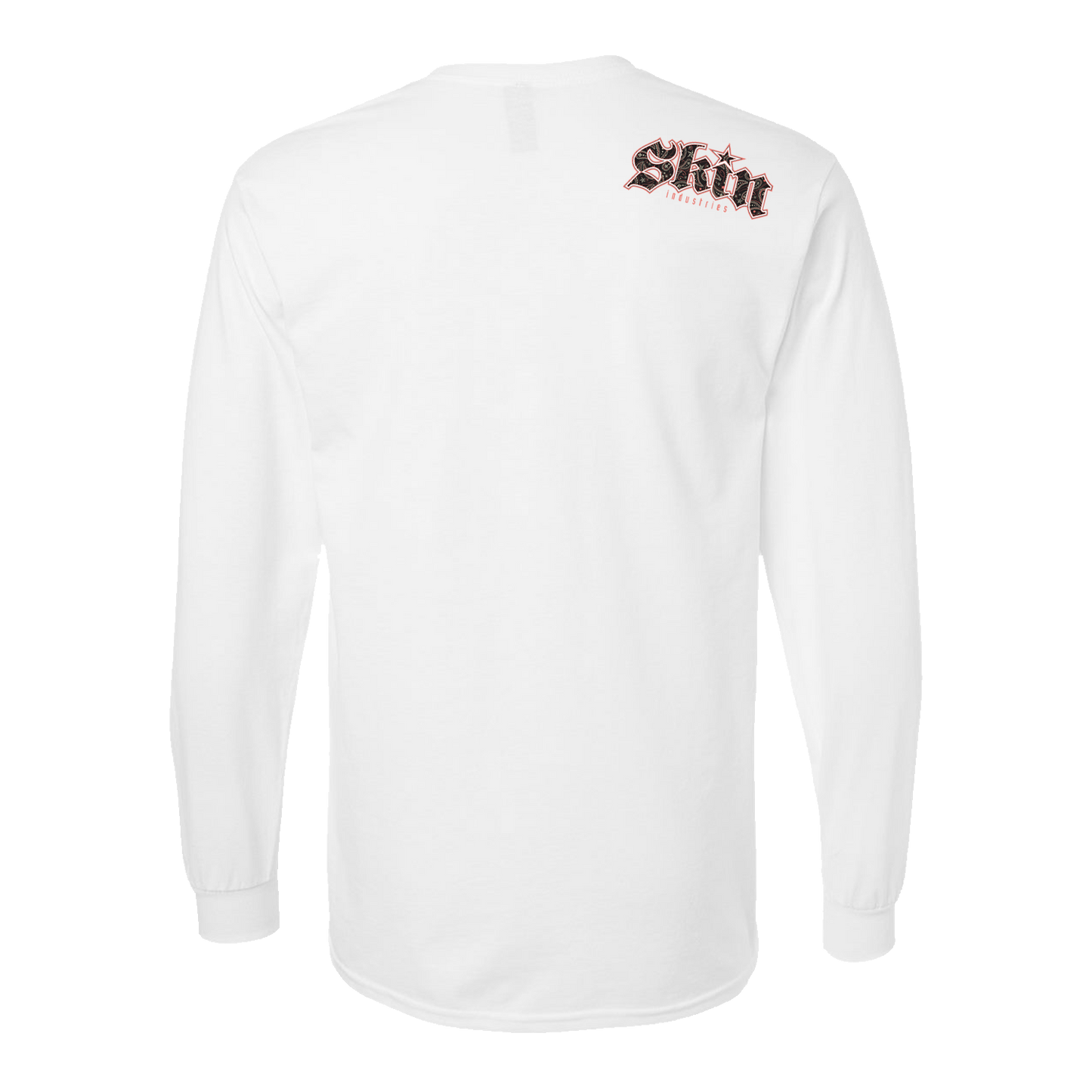 Mens Crew L/S Tee FILLER (White)