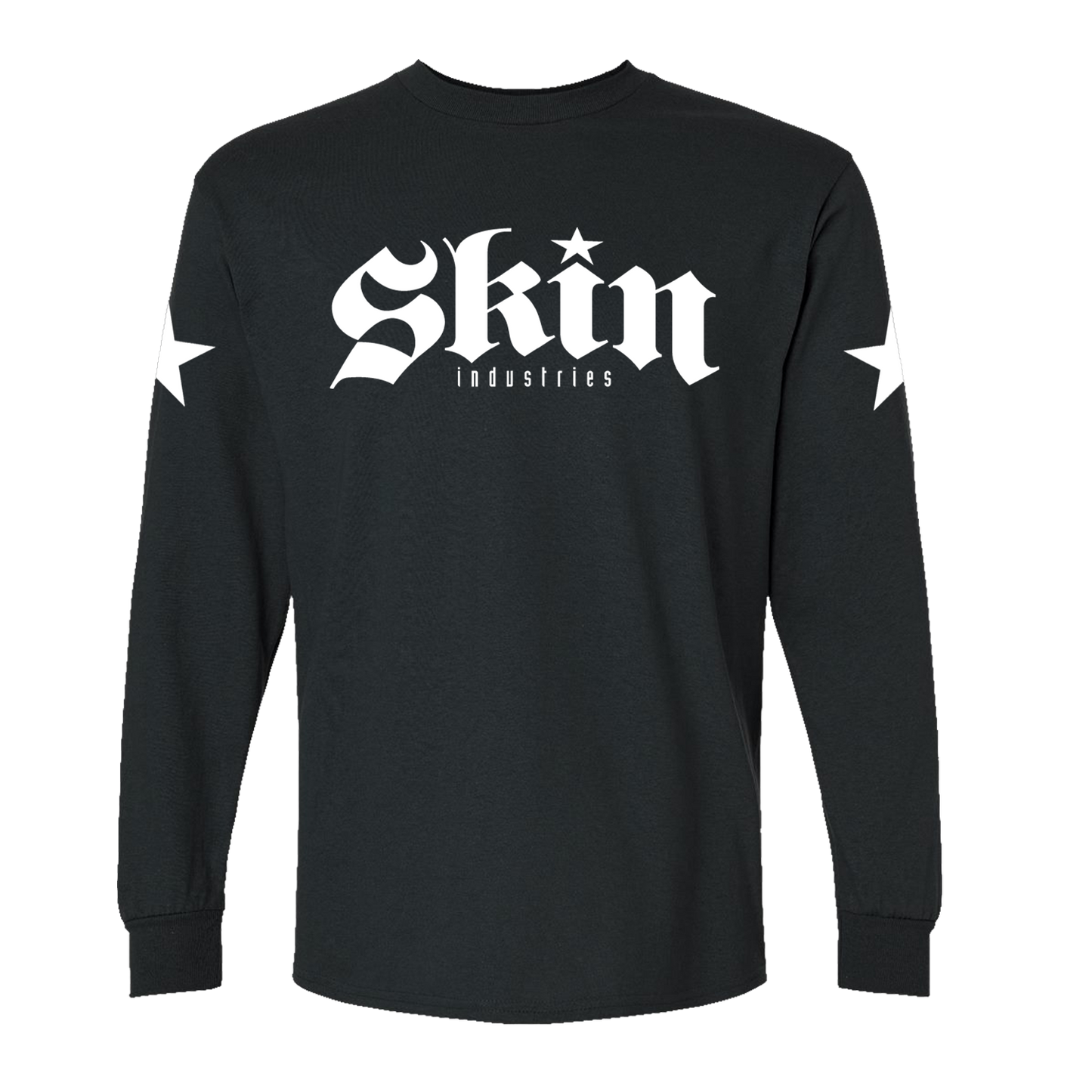 Mens Crew L/S Tee - FOUNDATION (Black)