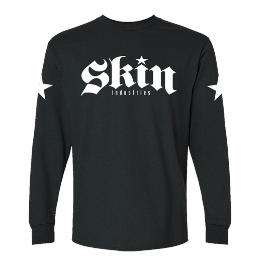 Mens Crew L/S Tee - FOUNDATION (Black)