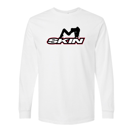 Mens Crew L/S Tee - ICON (White)
