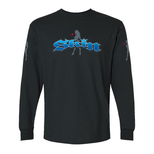 Mens Crew L/S Tee - QUICKIE (Black)