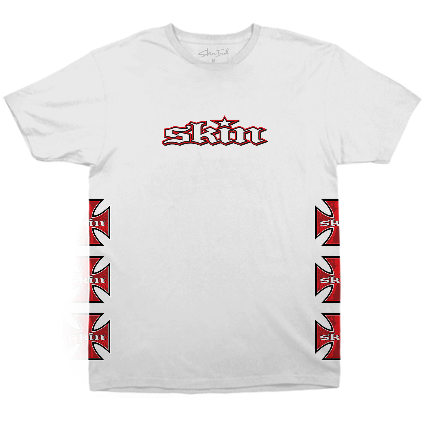 Mens Crew S/S Tee - C4 (White)