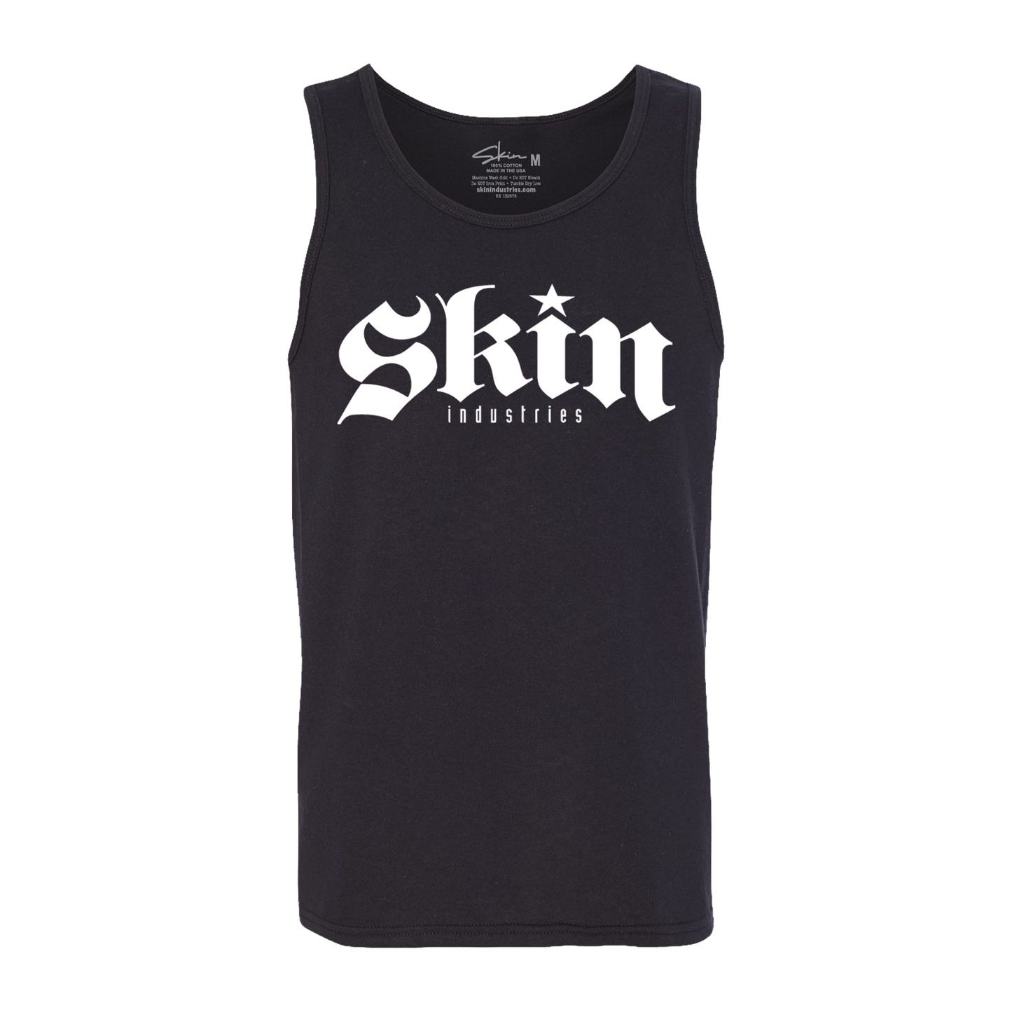 Mens Tank Top - FOUNDATION (Black)