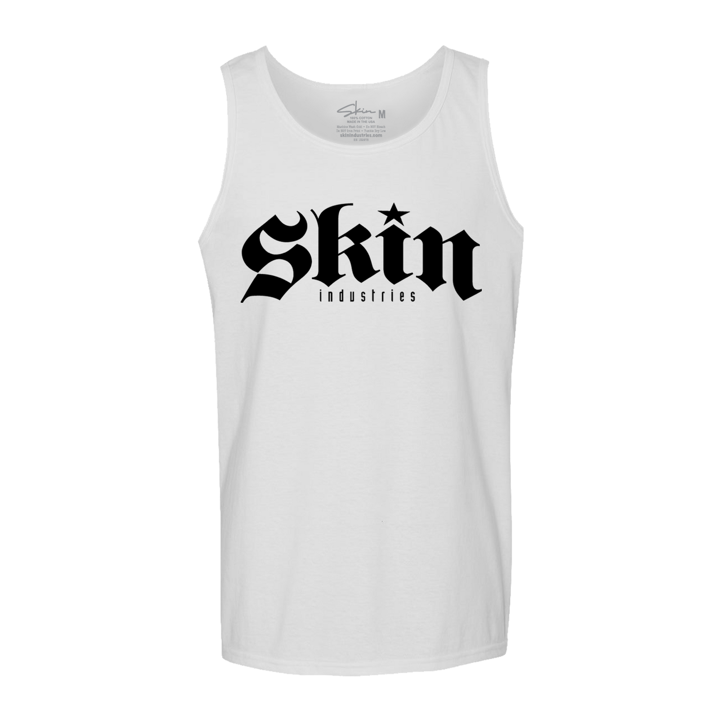 Mens Tank Top - FOUNDATION (White)