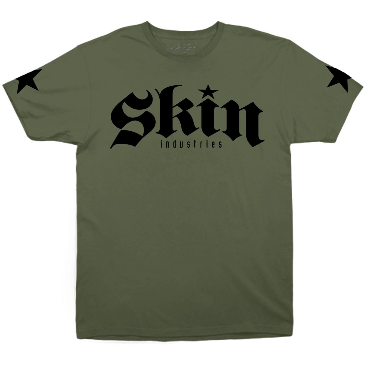 Mens Crew S/S Tee - FOUNDATION (Army Green)