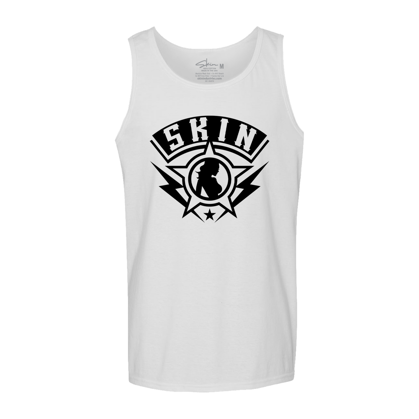 Mens Tank Top - FREEBIRD (White)