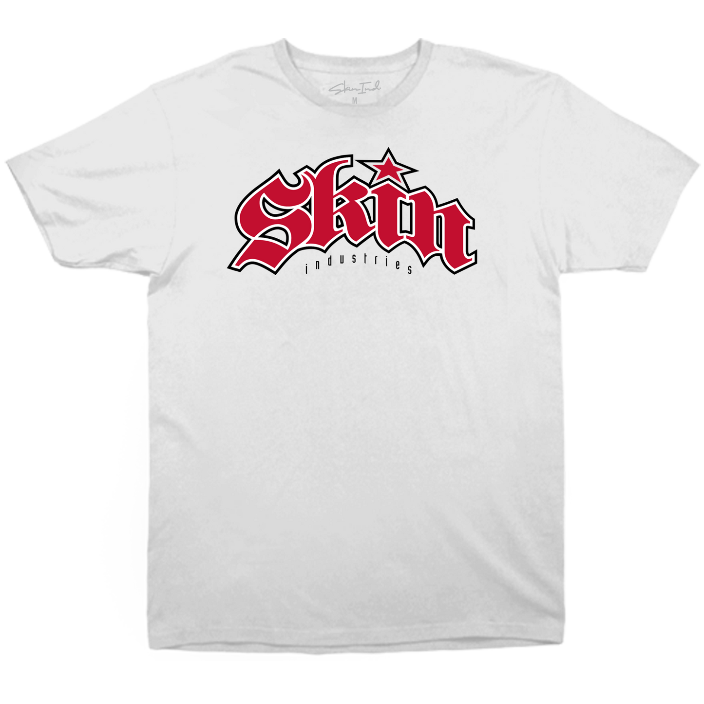 Mens Crew S/S Tee - GOTHIC Set (White)