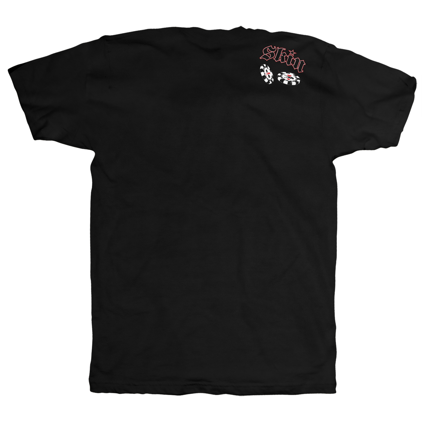 Mens Crew S/S Tee - HIGH ROLLER (Black)