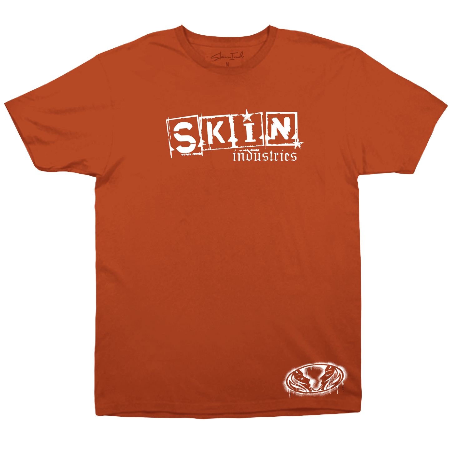 Mens Crew S/S Tee - Kiss Me (Texas Orange)