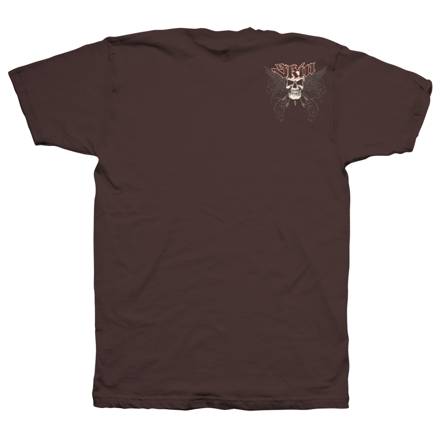 Mens Crew S/S Tee - PAIN (Brown)