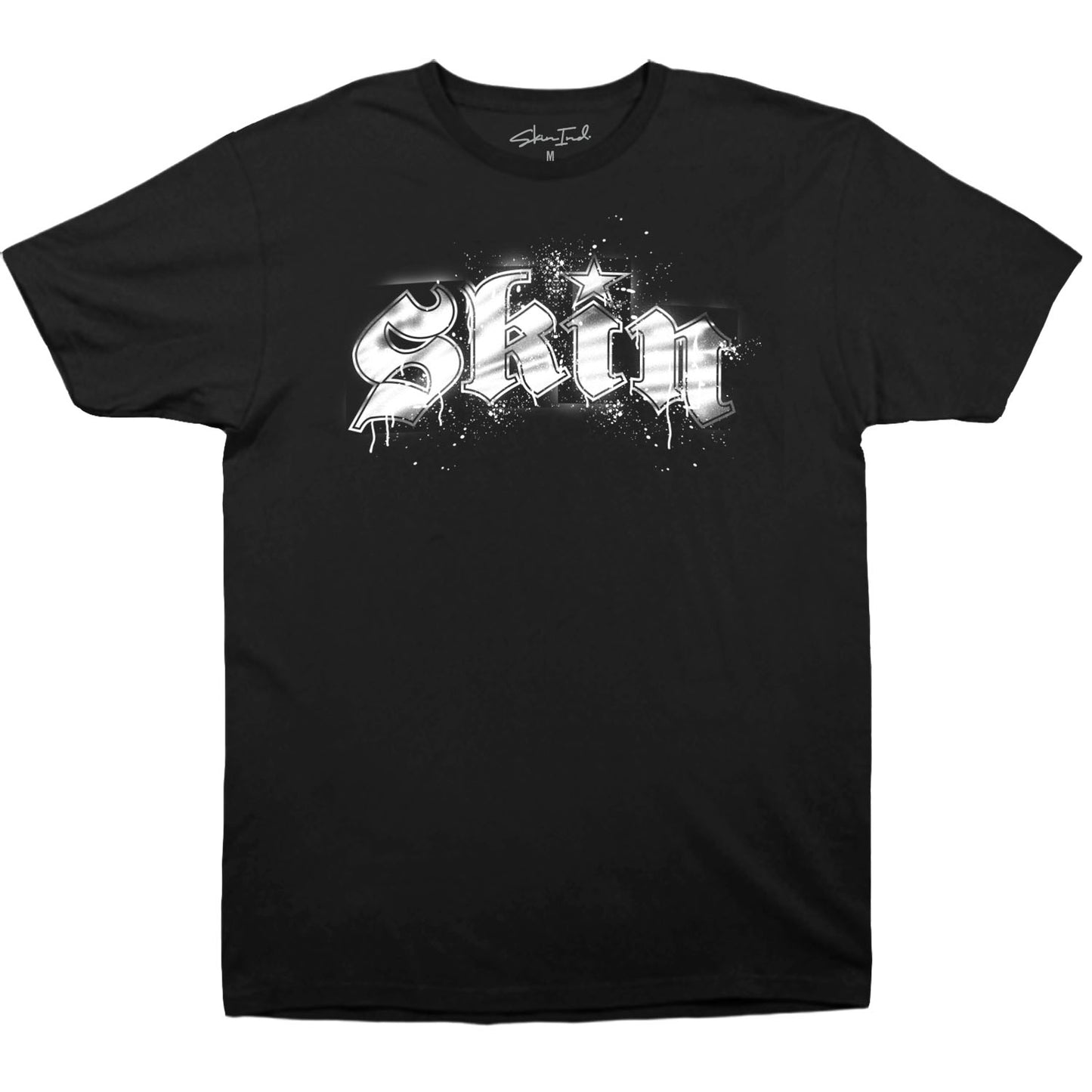 Mens Crew S/S Tee - STENCILA (Black)