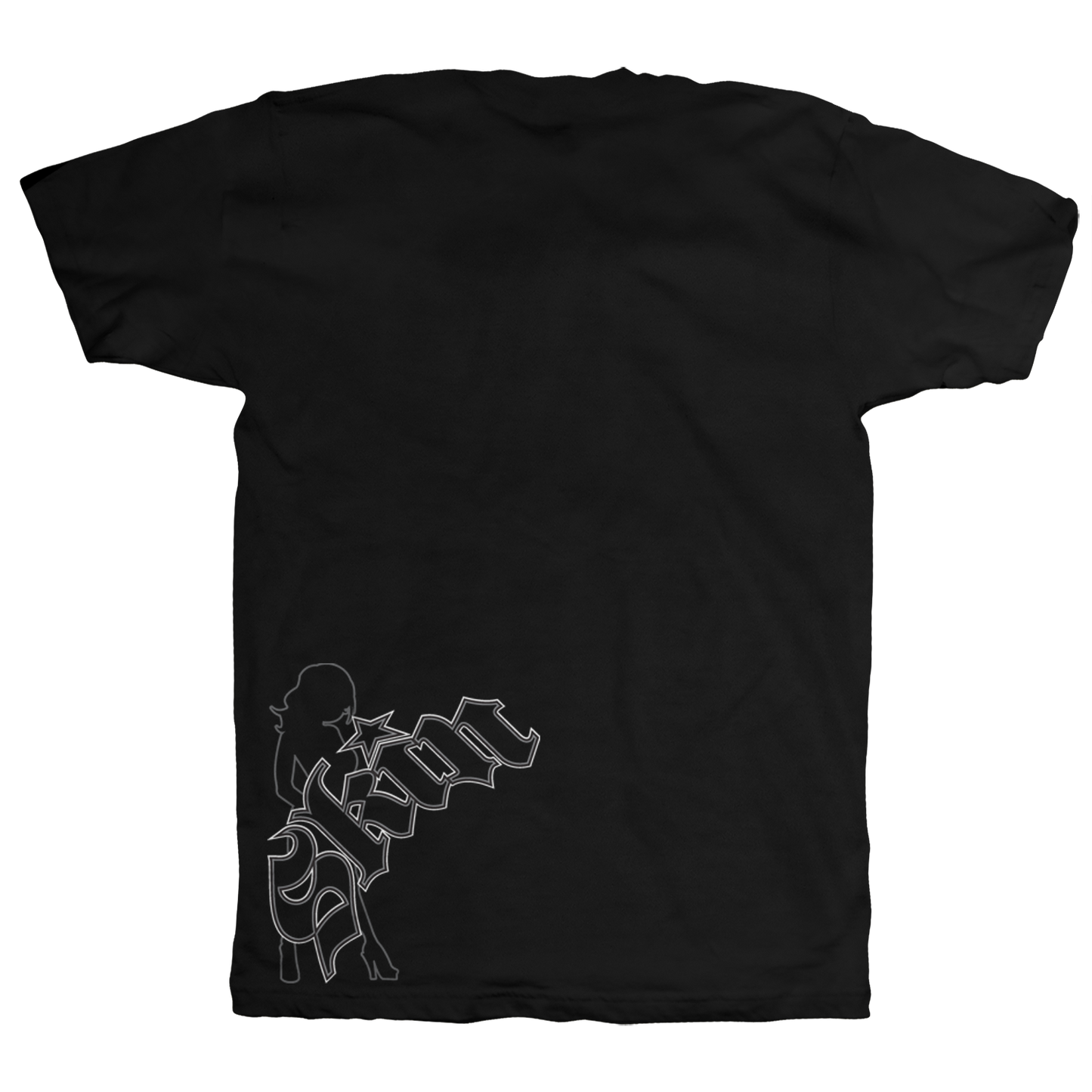Mens Crew S/S Tee - SIDESWIPE (Black)