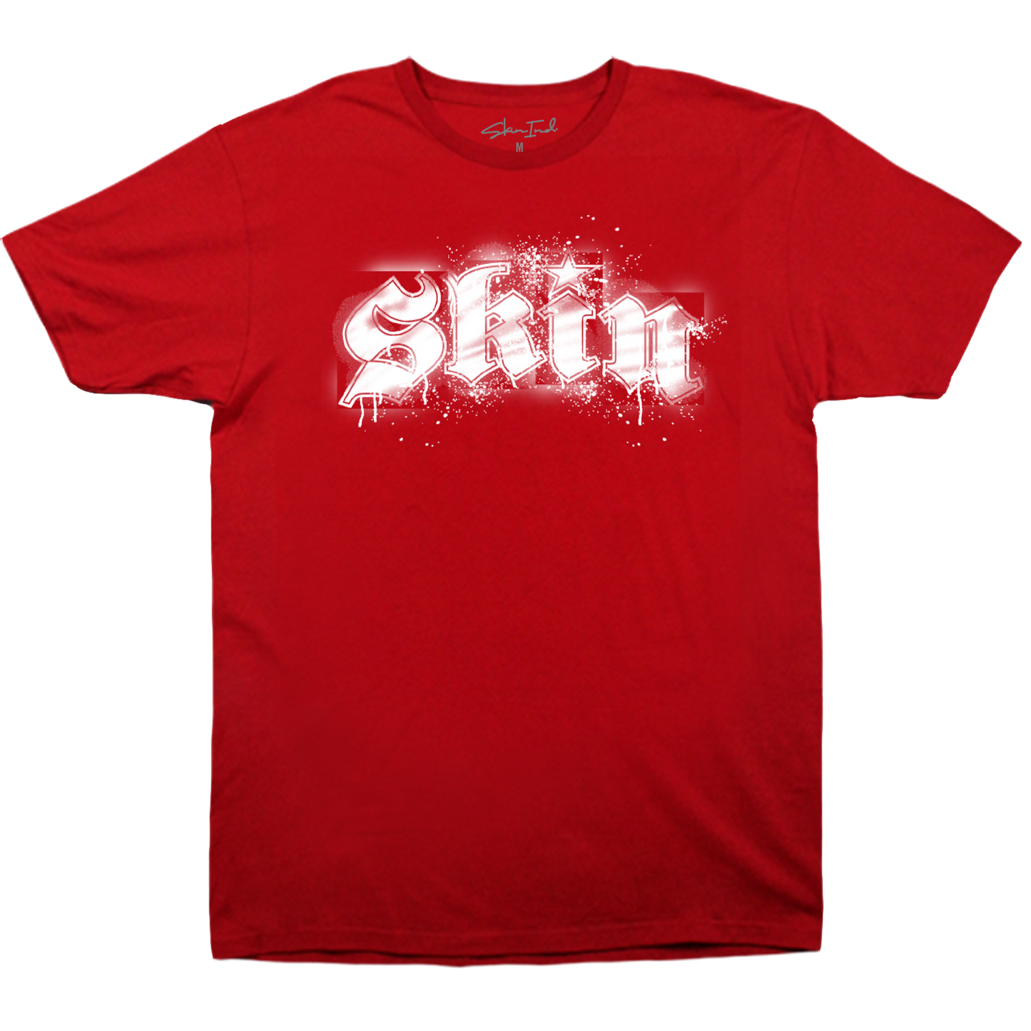Mens Crew S/S Tee - STENCILA (Red)