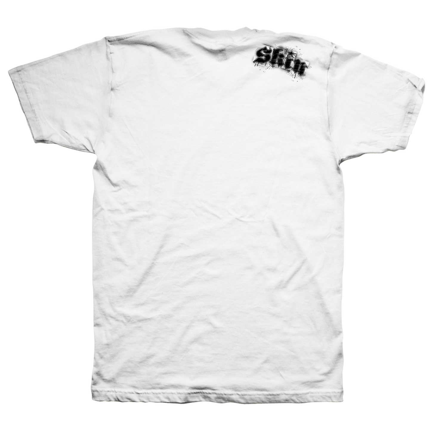Mens Crew S/S Tee - STENCILA (White)