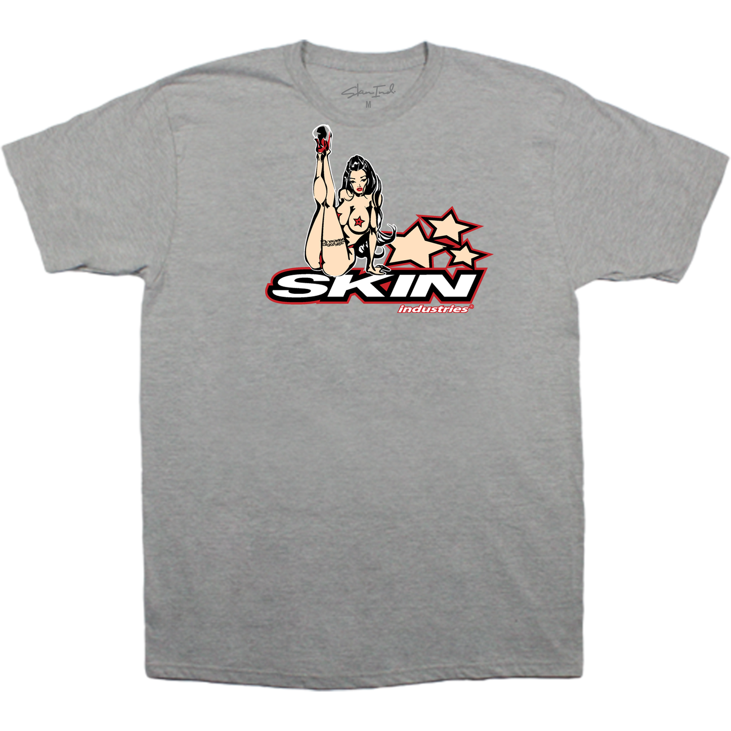 Mens Crew S/S Tee - SUPERSTAR (Heather)