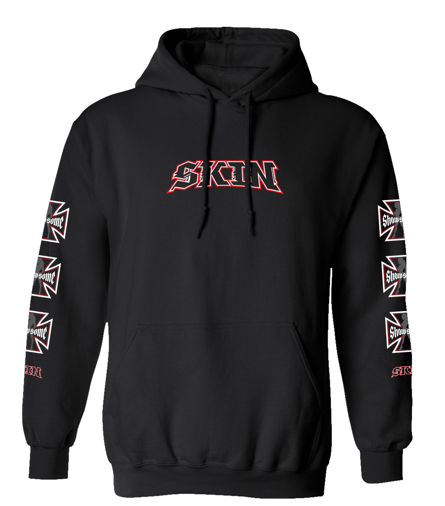 Mens Hoodie (Pullover) LIL BOI (Black)