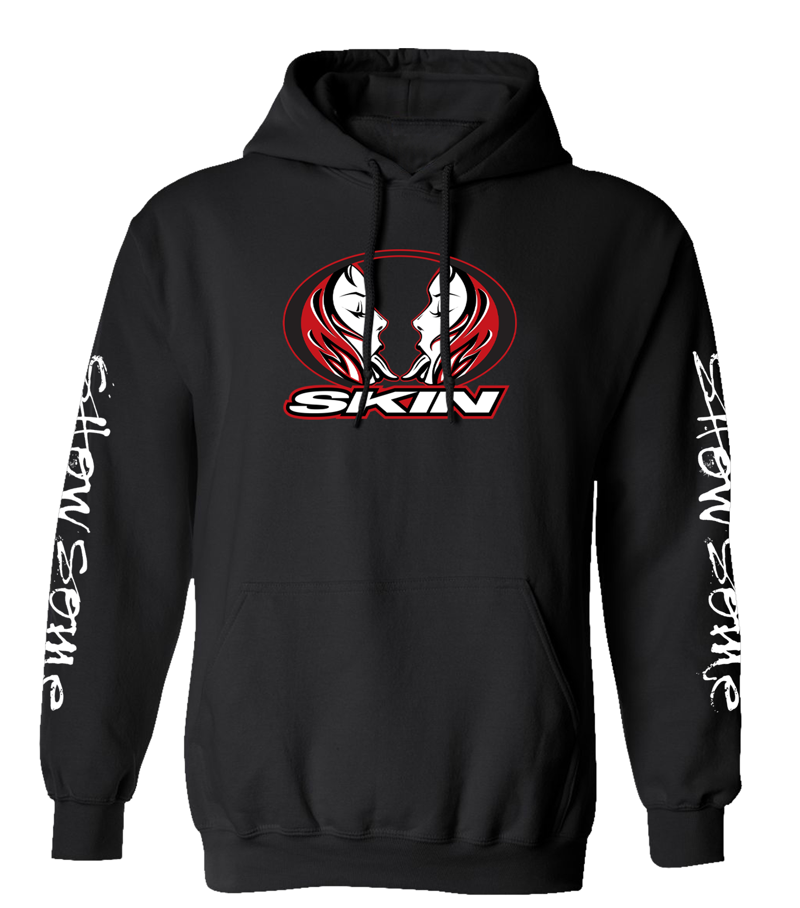 Mens Hoodie (Pullover) - KISS (Black) – Skin Industries, LLC