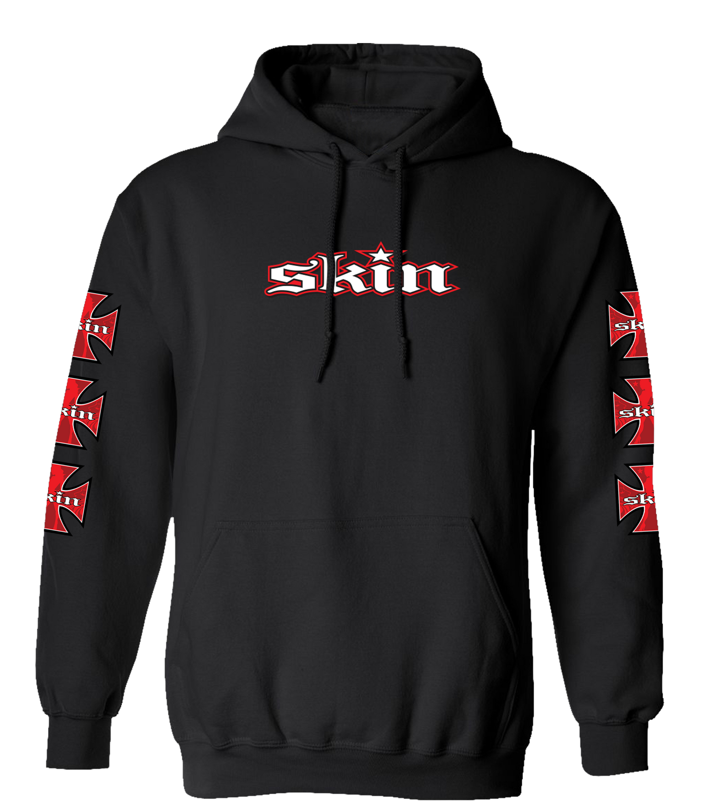 Mens Hoodie (Pullover) RUMBLER (Black)