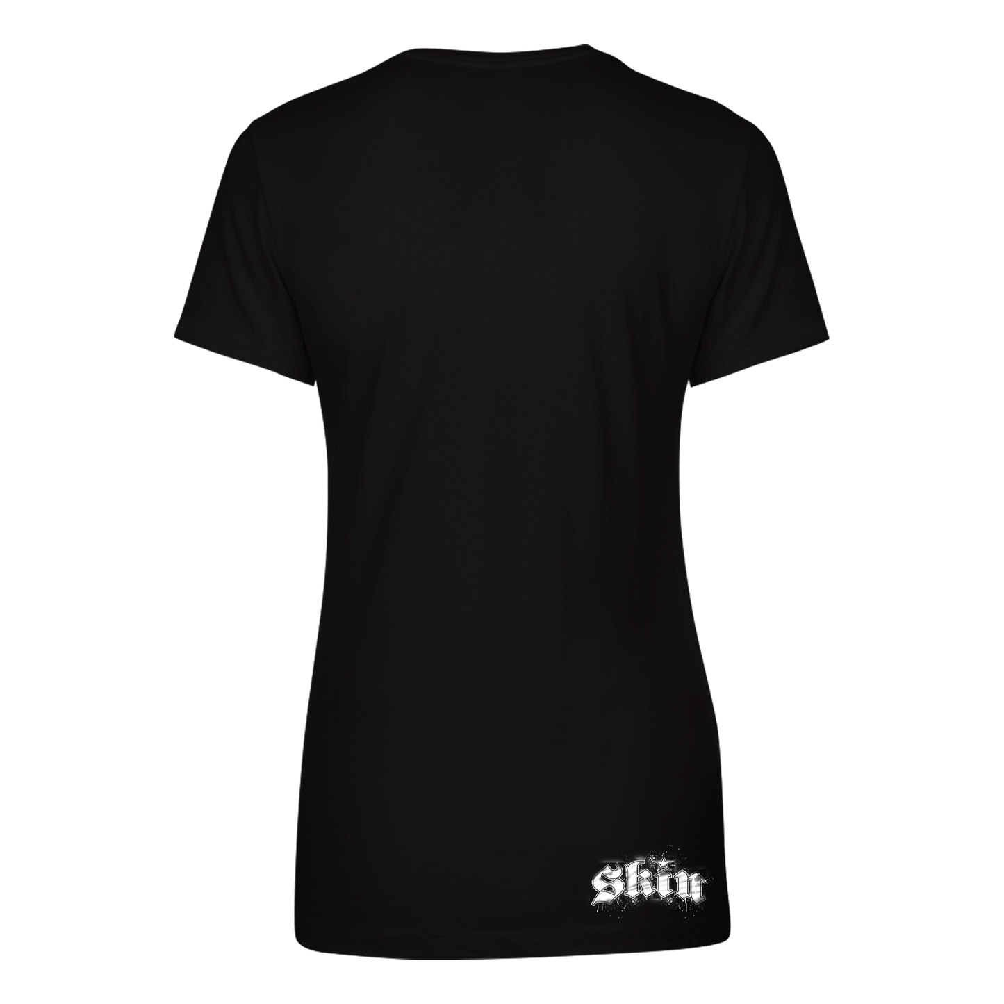 Womens Crew S/S Tee - STENCILA (Black)