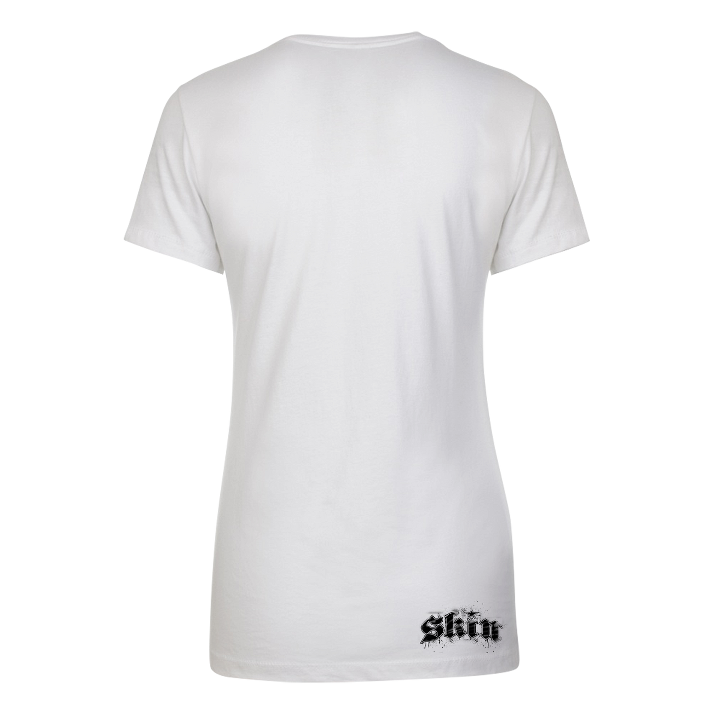 Womens Crew S/S Tee - STENCILA (White)