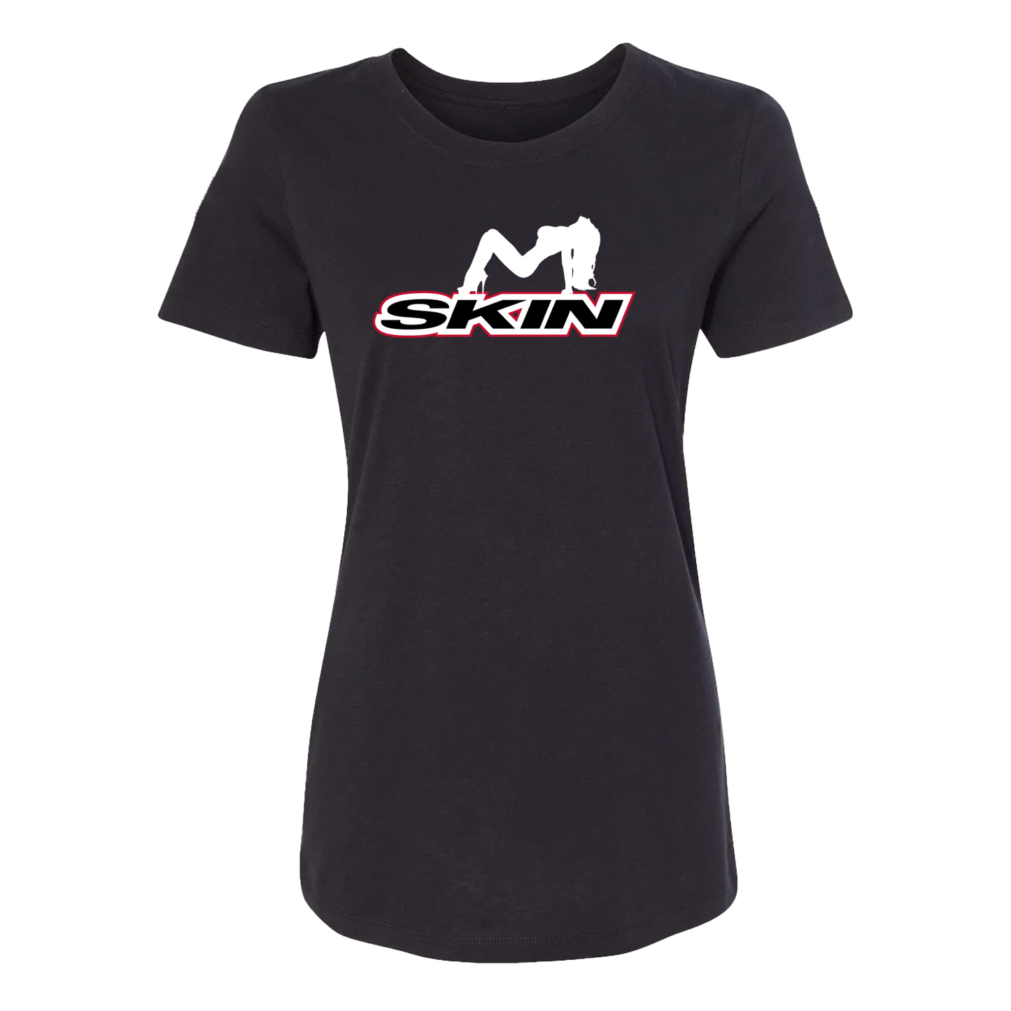 Womens Crew S/S Tee - ICON (Black)