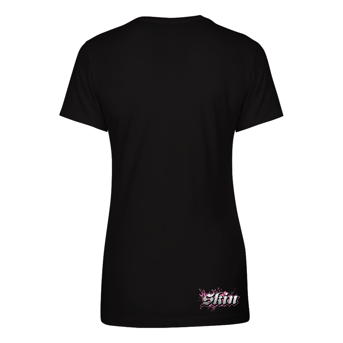 Womens Crew S/S Tee - EXTREME (Black w/Pink)