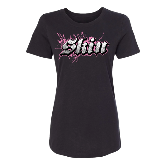 Womens Crew S/S Tee - EXTREME (Black w/Pink)