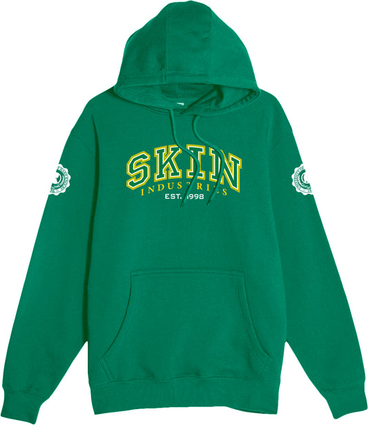 Mens Pullover Hoodie - VARSITY (Green)