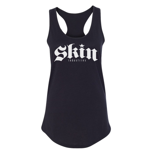 Womens Racerback - FOUNDATION (Black)