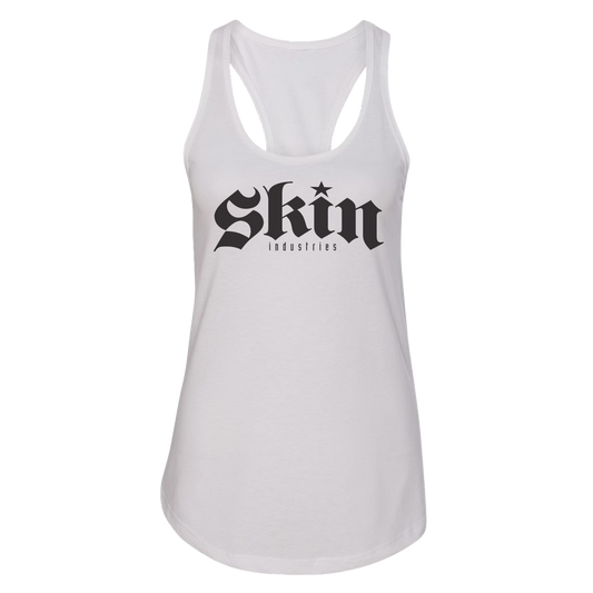 Womens Racerback - FOUNDATION (White)