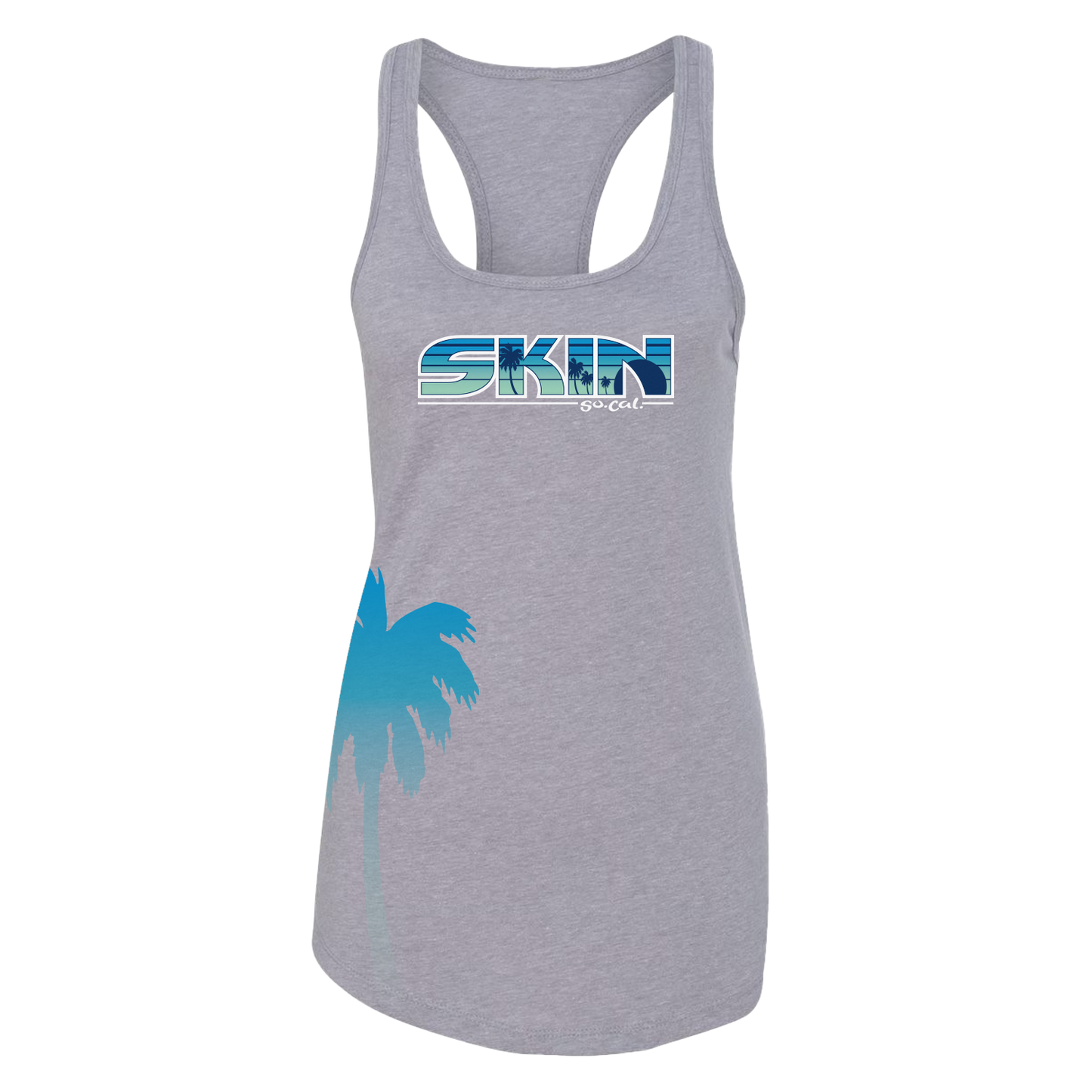 Womens Racerback - HANG TIME (Heather)