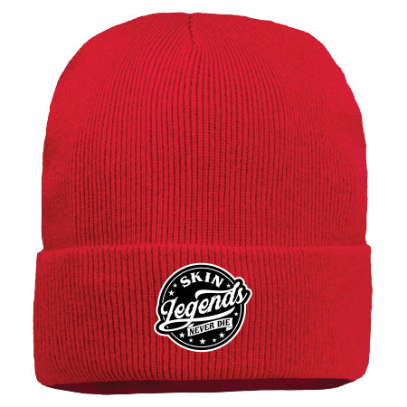 Headwear - Beanie Cuffed - LEGENDS (Red)