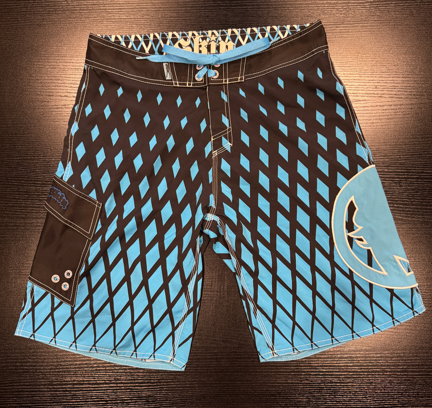 Board-shorts - BLUE DIAMOND (Size 34)