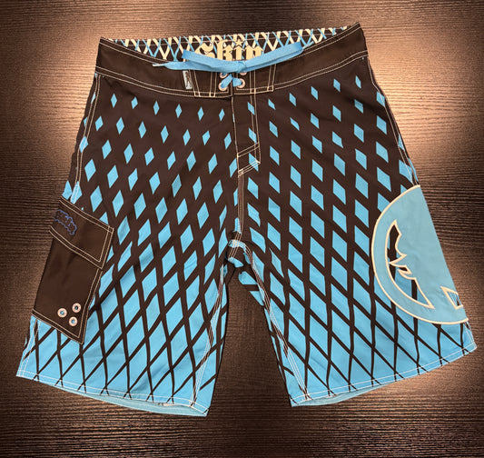 Board-shorts - BLUE DIAMOND (Size 34)