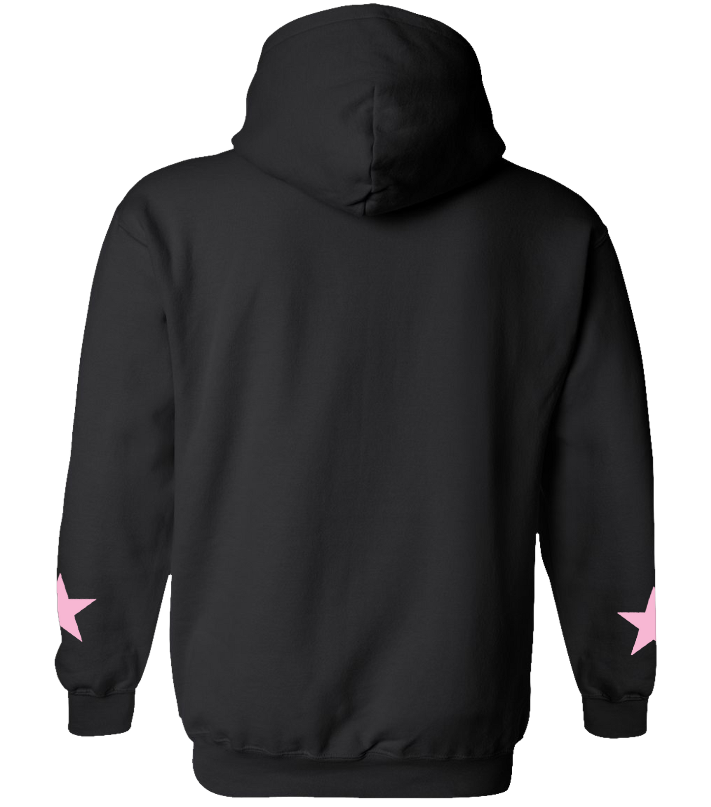 Mens Hoodie (Pullover) - FOUNDATION (Black w/Pink)