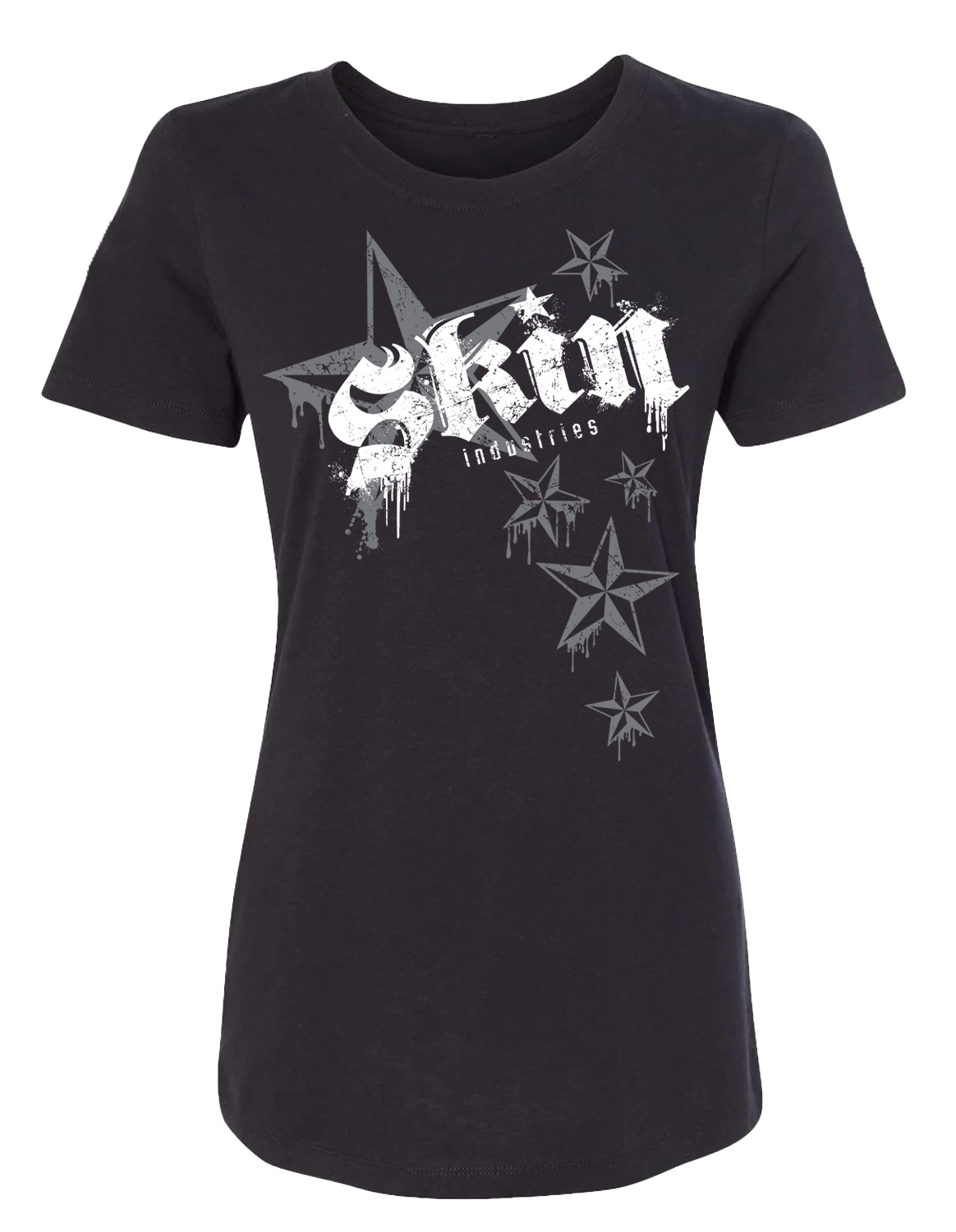 Womens Crew S/S Tee - Locked Up (Black)