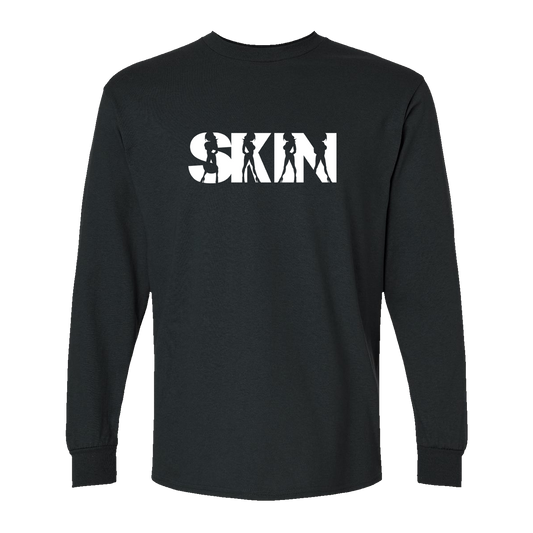 Mens Crew L/S Tee - ANGLES (Black)
