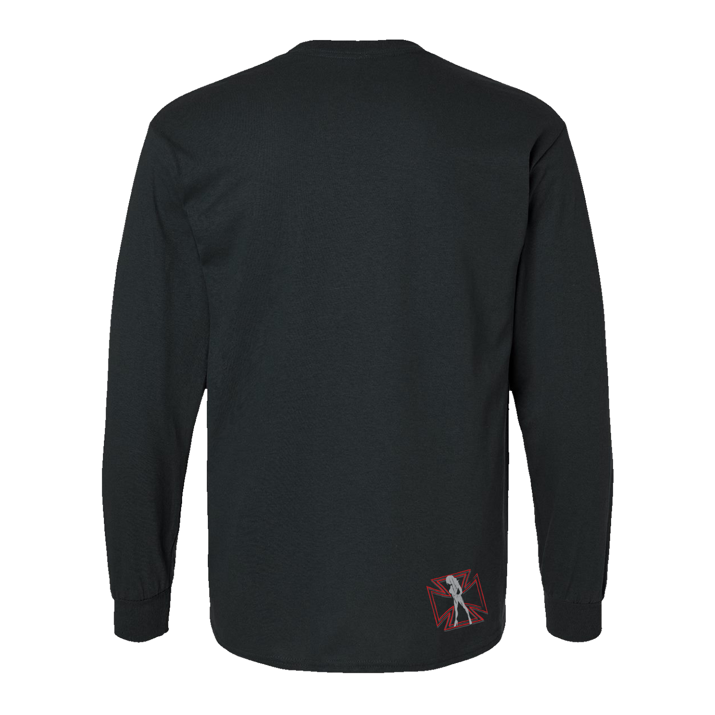 Mens Crew L/S Tee FICTION (Black)