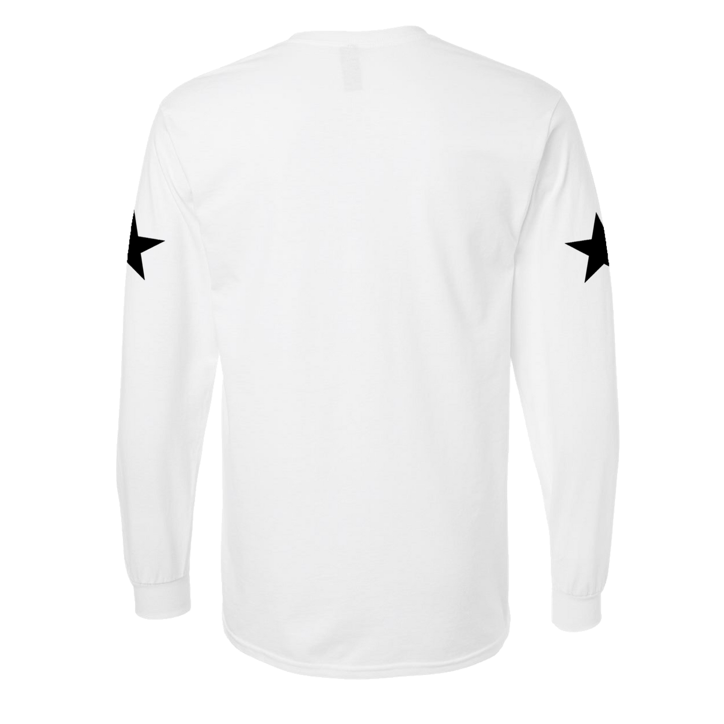 Mens Crew L/S Tee - FOUNDATION (White)
