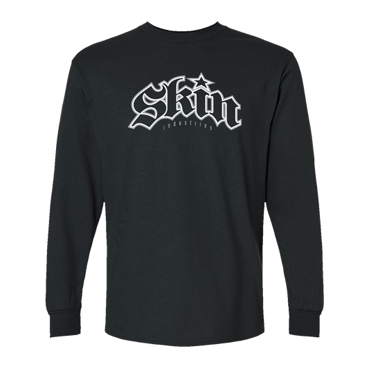 Mens Crew L/S Tee GOTHIC (Black)