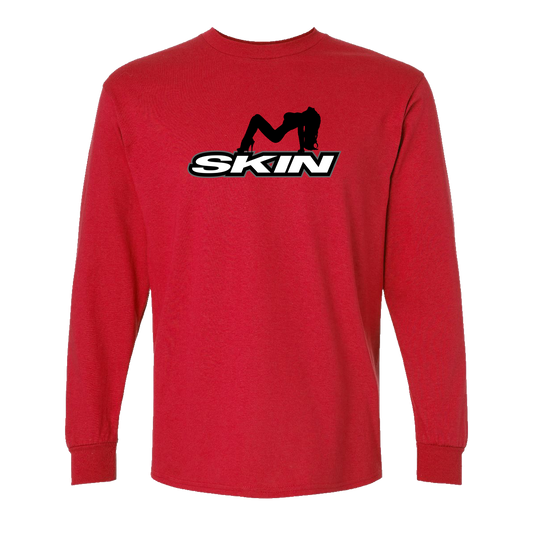 Mens Crew L/S Tee - Icon (Red)