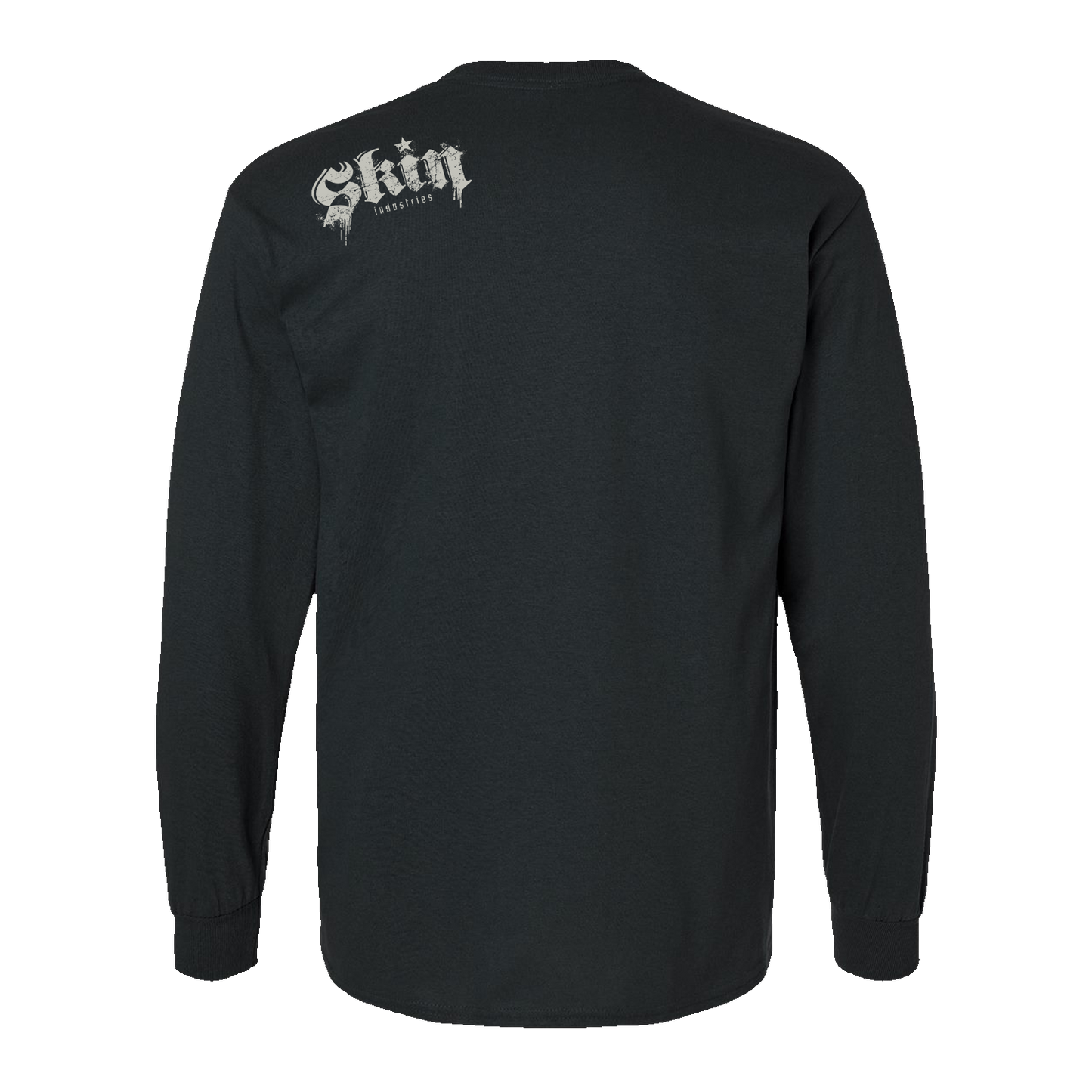 Mens Crew L/S Tee - LOCKED DOWN (Black)