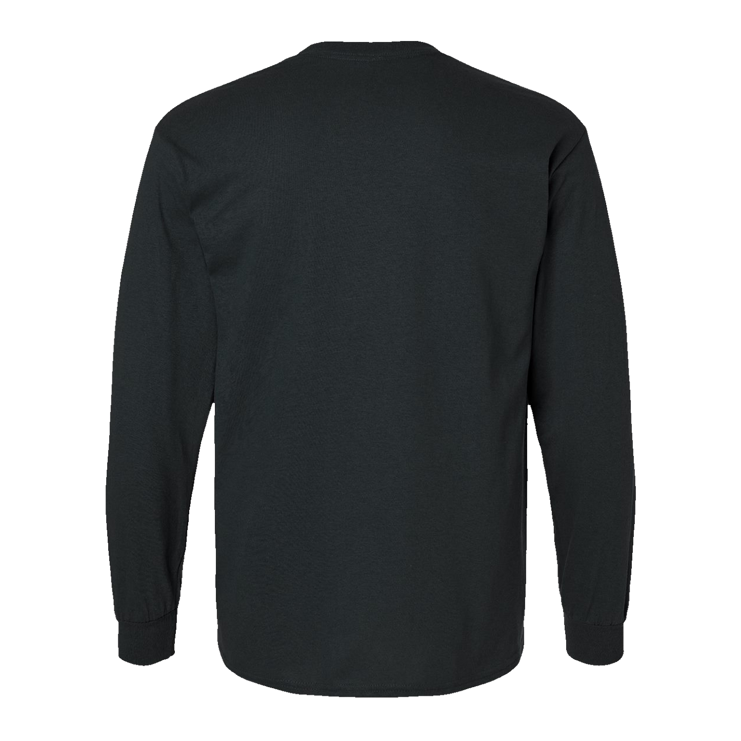 Mens Crew L/S Tee - SHELL (Black)