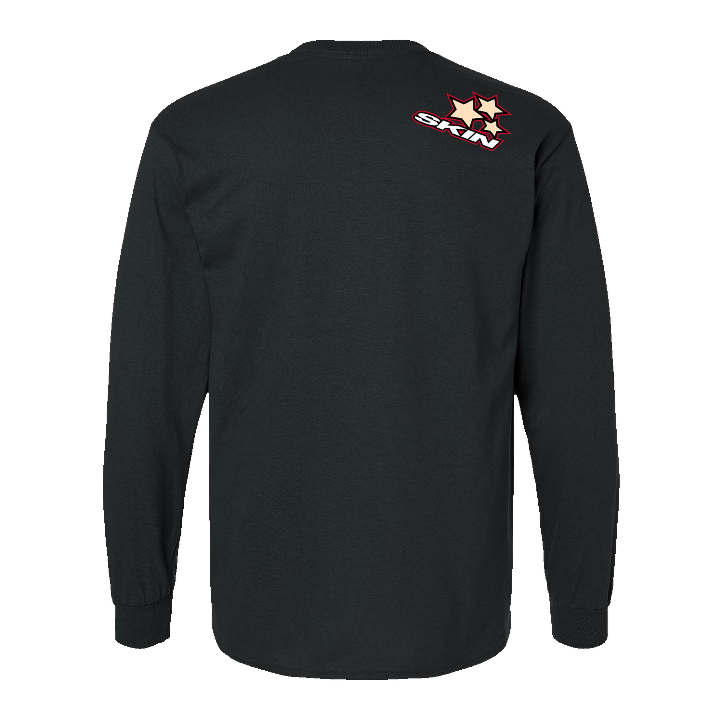 Mens Crew L/S Tee SUPERSTAR (Black)
